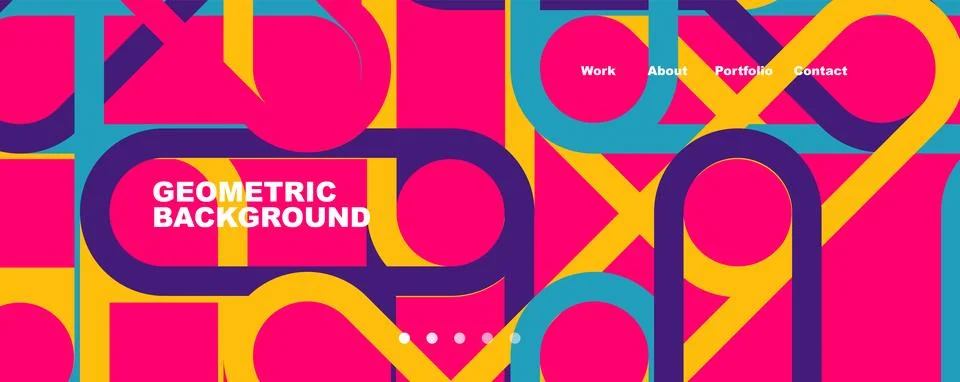 Abstract lines creative background. Vector Illustration For Wallpaper, Banner Illustrazione stock