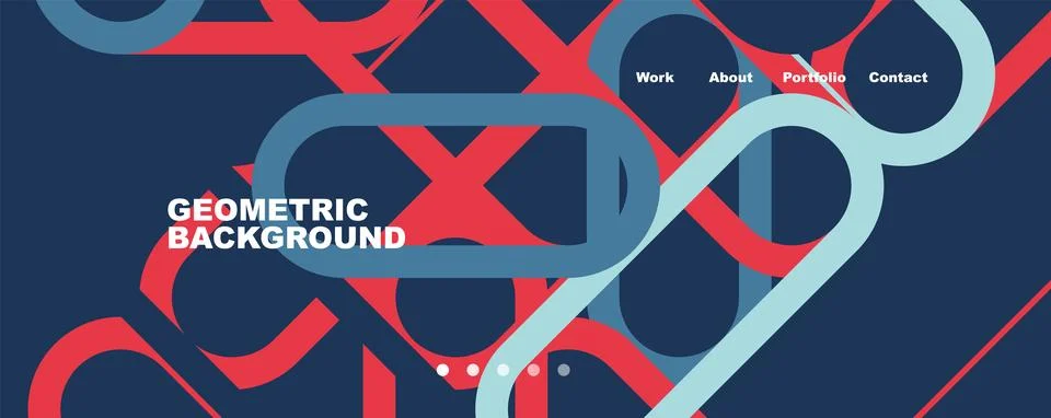Abstract lines creative background. Vector Illustration For Wallpaper, Banner Stock Illustration