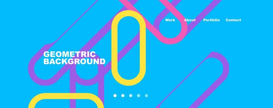 Abstract lines creative background. Vector Illustration For Wallpaper, Banner Stock Illustration