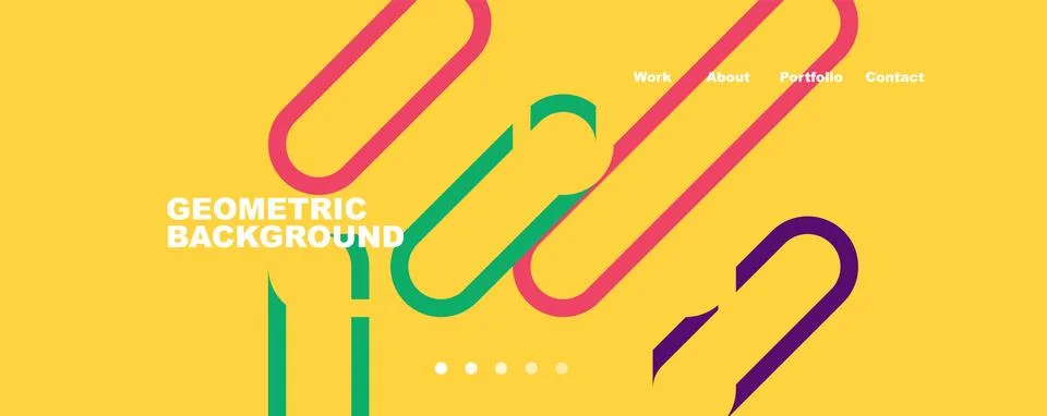 Abstract lines creative background. Vector Illustration For Wallpaper, Banner Stock Illustration