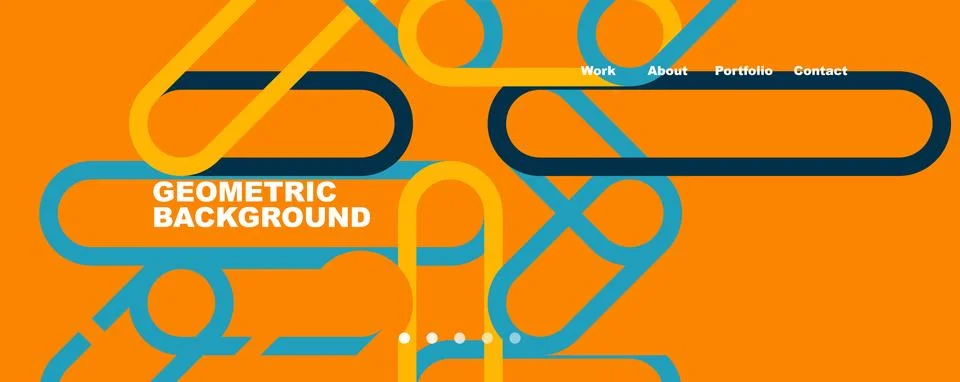 Abstract lines creative background. Vector Illustration For Wallpaper, Banner Stock Illustration