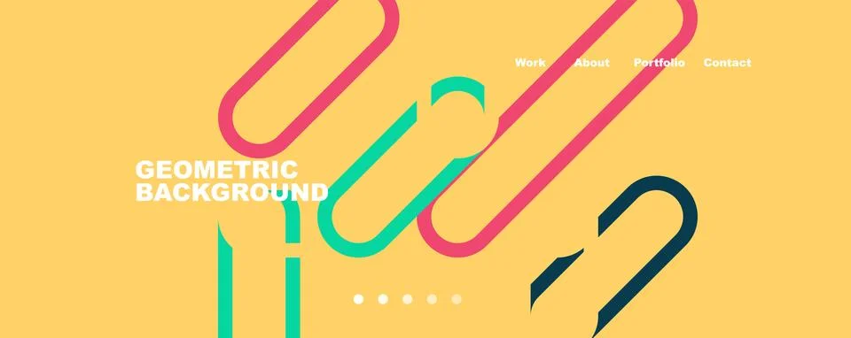 Abstract lines creative background. Vector Illustration For Wallpaper, Banner Stock Illustration