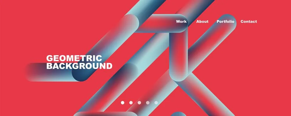 Abstract lines creative background. Vector Illustration For Wallpaper, Banner Stock Illustration