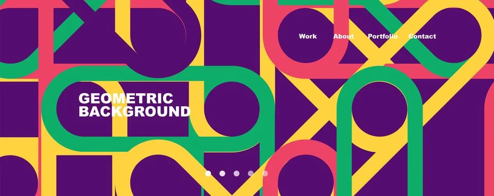 Abstract lines creative background. Vector Illustration For Wallpaper, Banner Stock Illustration