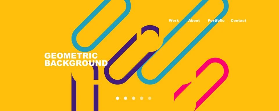 Abstract lines creative background. Vector Illustration For Wallpaper, Banner 스톡 일러스트