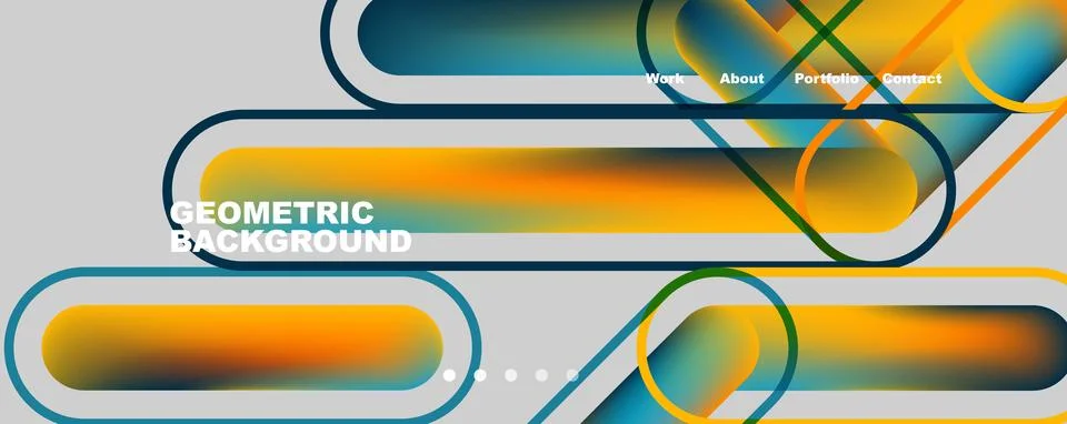 Abstract lines creative background. Vector Illustration For Wallpaper, Banner Stock Illustration