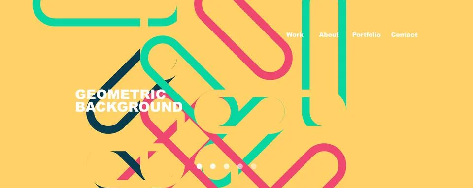 Abstract lines creative background. Vector Illustration For Wallpaper, Banner Stock Illustration