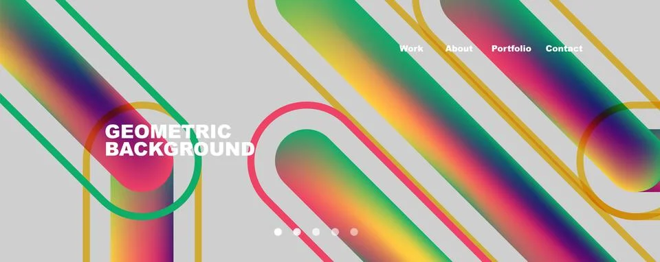 Abstract lines creative background. Vector Illustration For Wallpaper, Banner Stock Illustration
