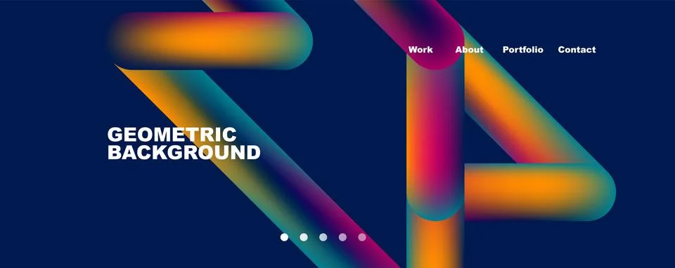 Abstract lines creative background. Vector Illustration For Wallpaper, Banner Stock Illustration
