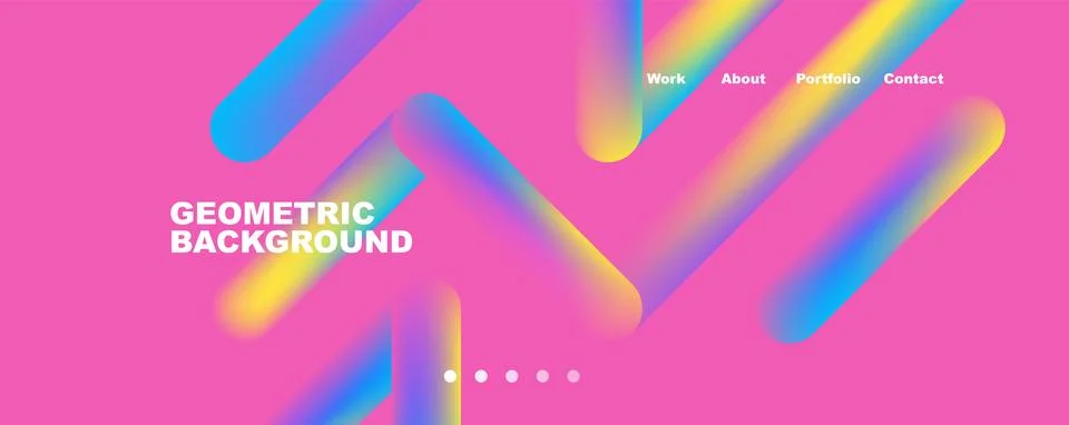 Abstract lines creative background. Vector Illustration For Wallpaper, Banner Stock Illustration