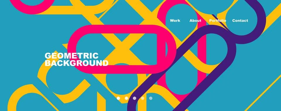 Abstract lines creative background. Vector Illustration For Wallpaper, Banner Stock Illustration