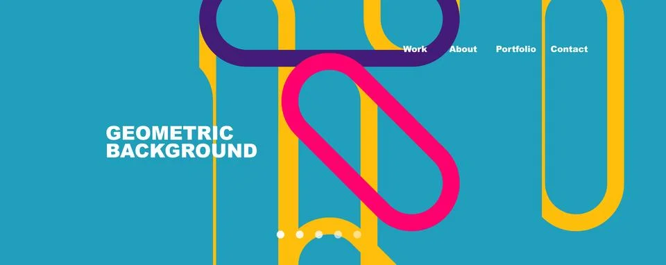 Abstract lines creative background. Vector Illustration For Wallpaper, Banner Stock Illustration