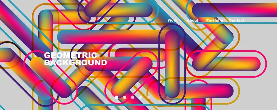 Abstract lines creative background. Vector Illustration For Wallpaper, Banner 스톡 일러스트