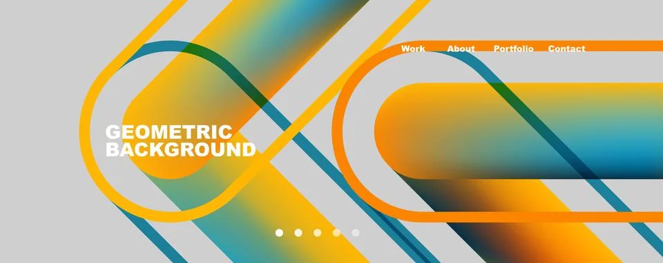 Abstract lines creative background. Vector Illustration For Wallpaper, Banner Stock Illustration