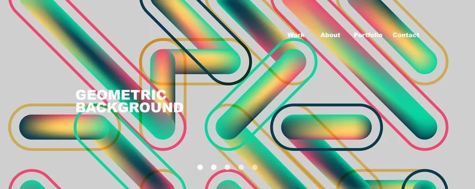 Abstract lines creative background. Vector Illustration For Wallpaper, Banner Stock Illustration