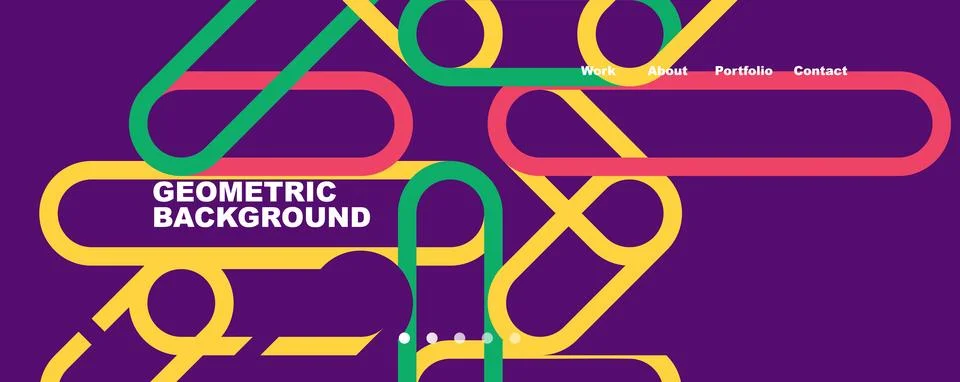 Abstract lines creative background. Vector Illustration For Wallpaper, Banner Stock Illustration