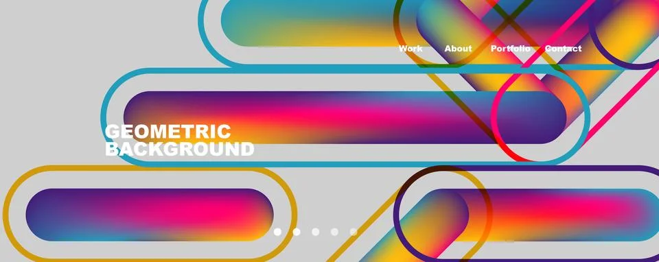 Abstract lines creative background. Vector Illustration For Wallpaper, Banner Stock Illustration