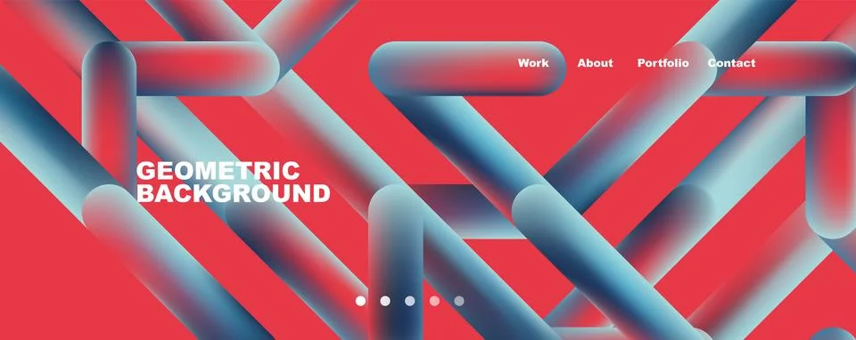 Abstract lines creative background. Vector Illustration For Wallpaper, Banner Stock Illustration