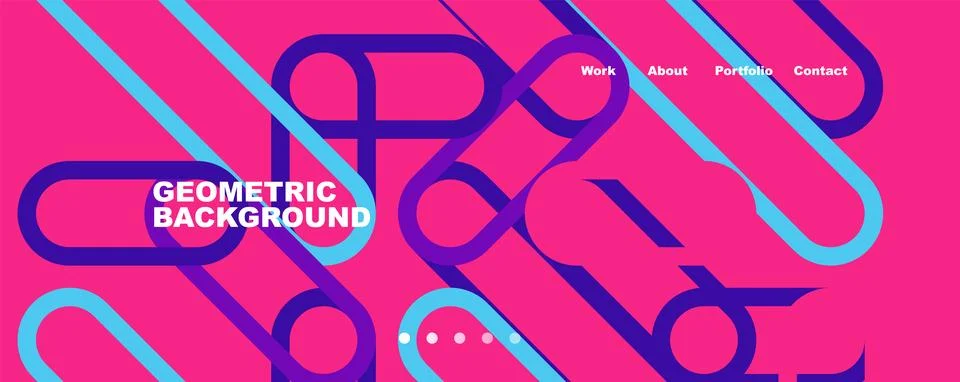 Abstract lines creative background. Vector Illustration For Wallpaper, Banner Stock Illustration