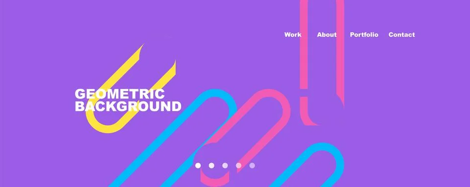 Abstract lines creative background. Vector Illustration For Wallpaper, Banner Stock Illustration