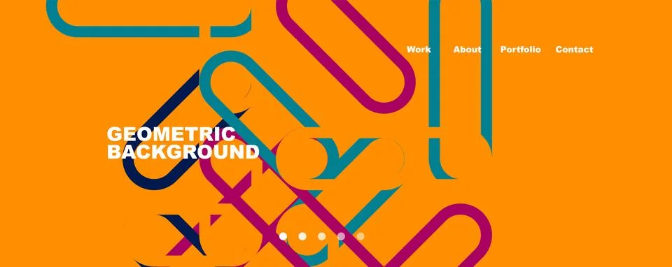 Abstract lines creative background. Vector Illustration For Wallpaper, Banner 스톡 일러스트