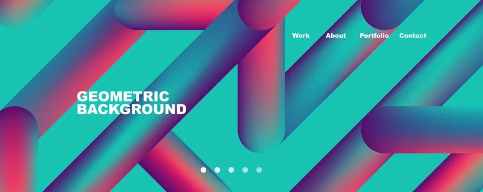 Abstract lines creative background. Vector Illustration For Wallpaper, Banner Stock Illustration