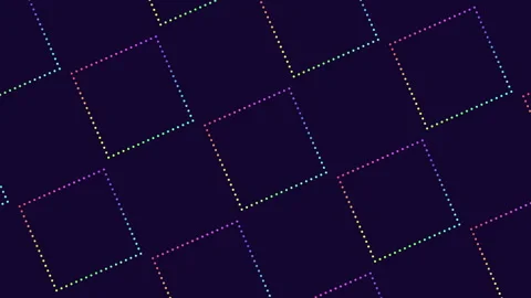 Abstract lines on dark background intriguing pattern with ambiguous meaning Stock Footage 285684887