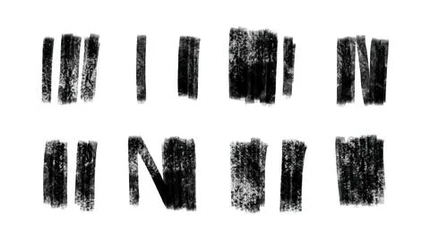 Abstract lines doodle art Stock Illustration
