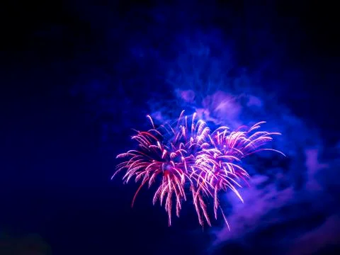 Abstract lines like electrical discharge Foto stock
