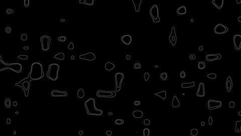 Abstract Lines Flat 4K 3 (can be colorized) Stock Footage 327724320