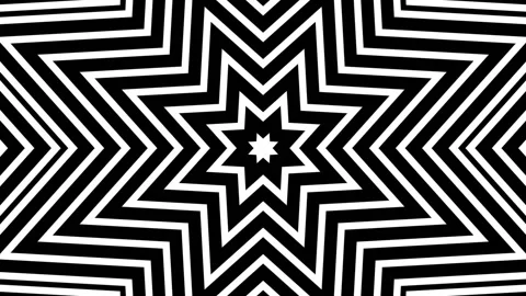 Abstract Lines Flower Background, Perfectly loop, It can be used as the Video stock 153458780