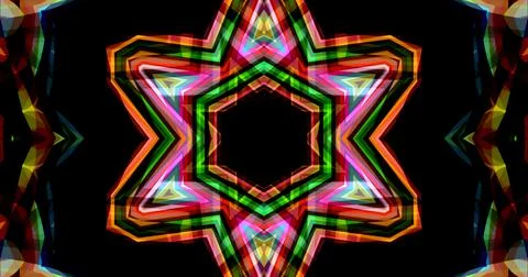 Abstract Lines Geometric Neon Light Pixel Pattern Background Cyberpunk イラスト素材