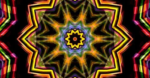 Abstract Lines Geometric Neon Light Pixel Pattern Background Cyberpunk イラスト素材