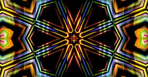 Abstract Lines Geometric Neon Light Pixel Pattern Background Cyberpunk イラスト素材