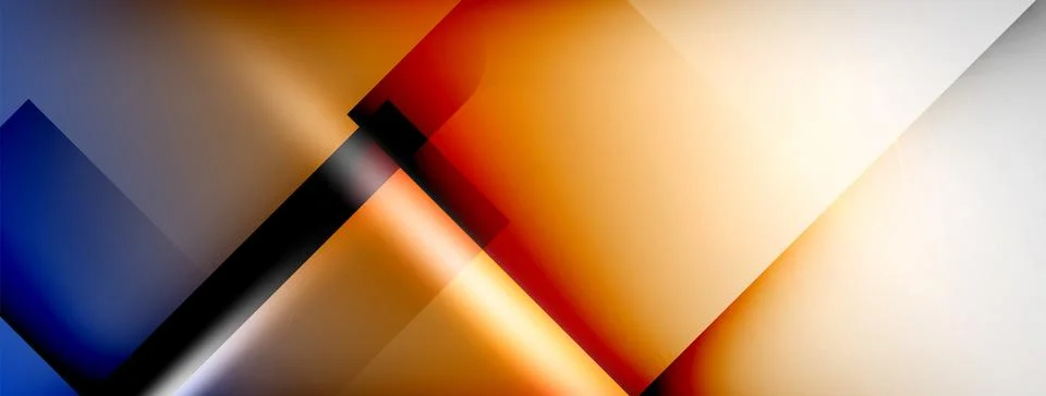 Abstract lines geometric techno background layout Stock Illustration