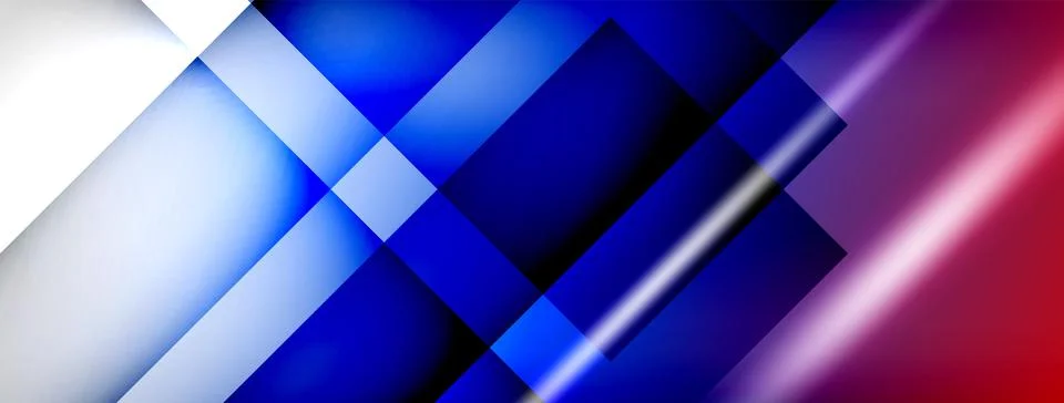 Abstract lines geometric techno background layout Stock Illustration