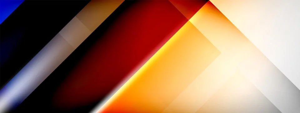 Abstract lines geometric techno background layout Stock Illustration