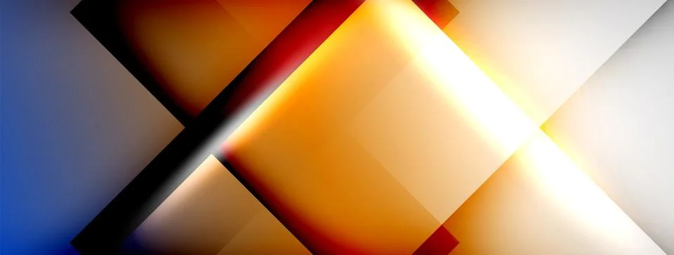Abstract lines geometric techno background layout Stock Illustration