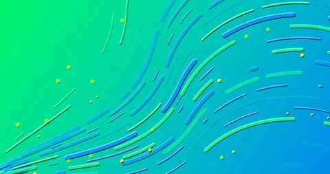 Abstract Lines Green Stock Footage 103423611