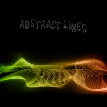 Abstract lines Illustrazione stock
