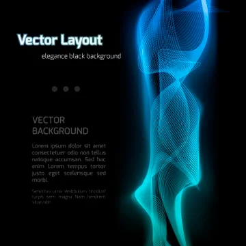 Abstract Lines Stock Illustration