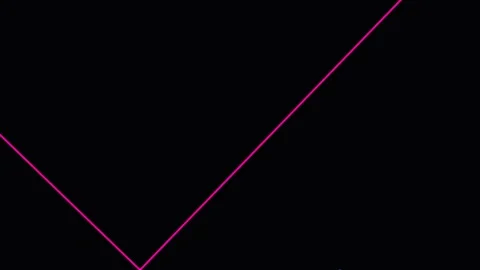 Abstract Lines Intersecting Dynamic Motion Against Dark Background with Sub.. Stock Footage 342504173