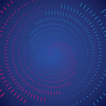 Abstract Lines Made of Geometric Patterns, Auxiliary Graphic Element Stock Illustration