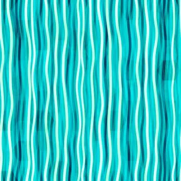 Abstract lines marine seamless pattern Illustrazione stock