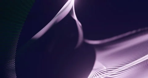 Abstract Lines Network, Colorful Technology Background (3D Render Animation) 動画素材 168933577