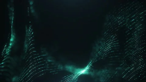 Abstract Lines Particles Background Video stock 247846634