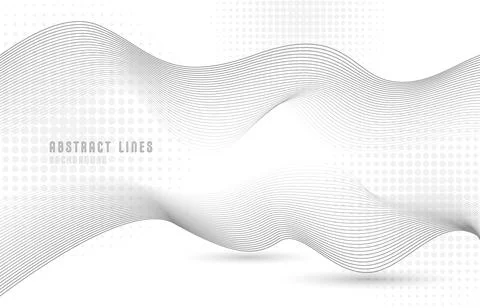 Abstract lines pattern artwork decorative style template. Illustrazione stock