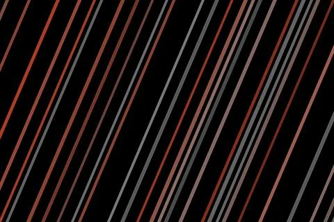 Abstract lines pattern with black background and red gray colors Stock Illustration