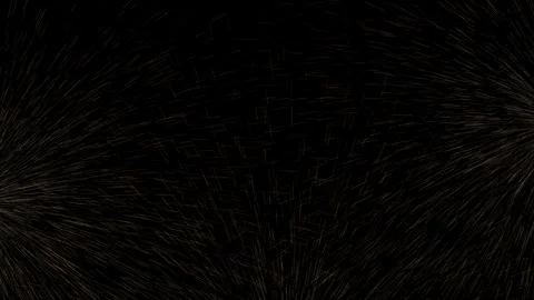 Abstract lines pattern on dark background. 2d animation Vidéo 344649400