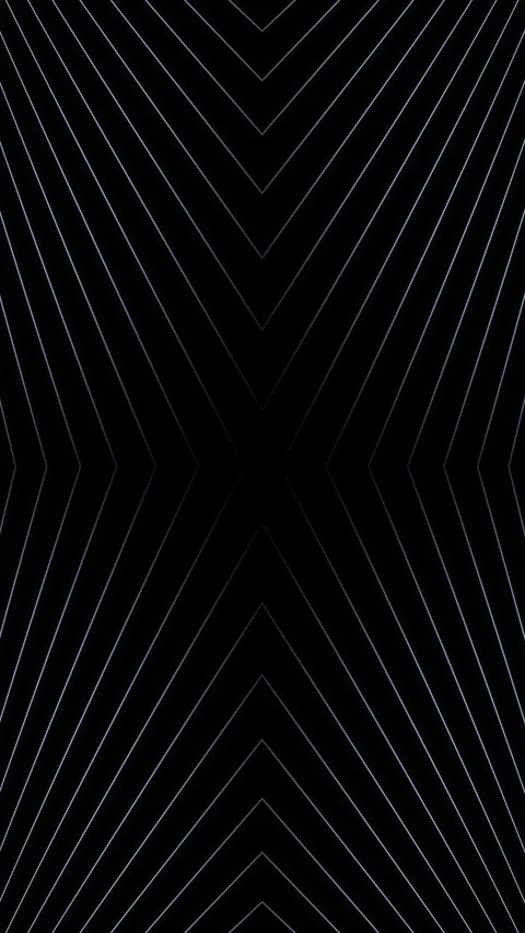 Abstract lines pattern motion on black background Stock Footage 341434515